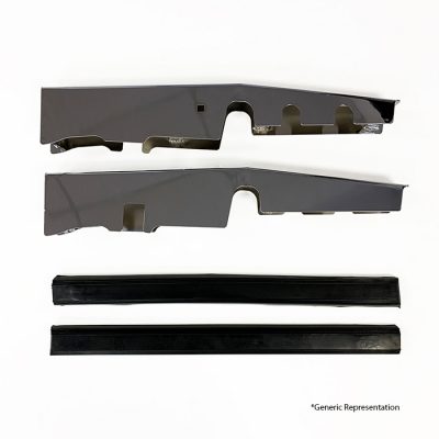 77634 DRIVER – Replacement driver side upright for 77634 – chrome – Big Tex grille guard