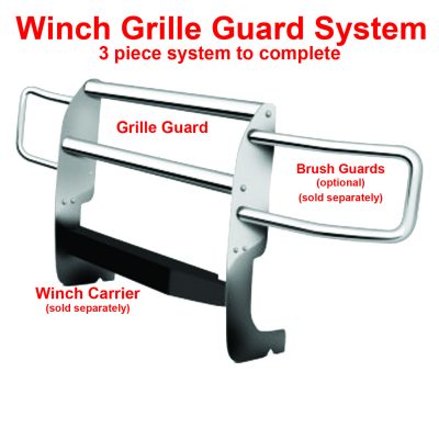 Winch Grille Guard Application Guide