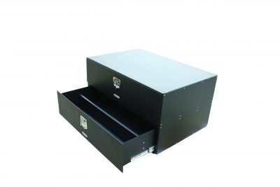 50012 – Dual Drawer Storage Box – Measures (48×37.5×27.5) – Black