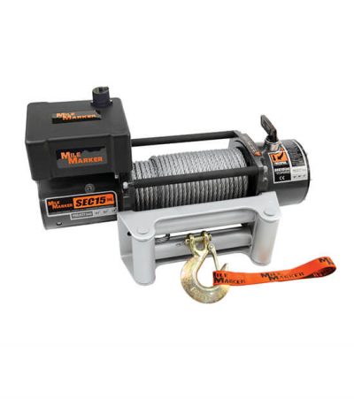 MM76-50260W SEC15 – Winch 15000 lb. Capacity with Strap