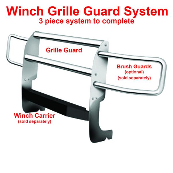 Winch Grille Guards System 2
